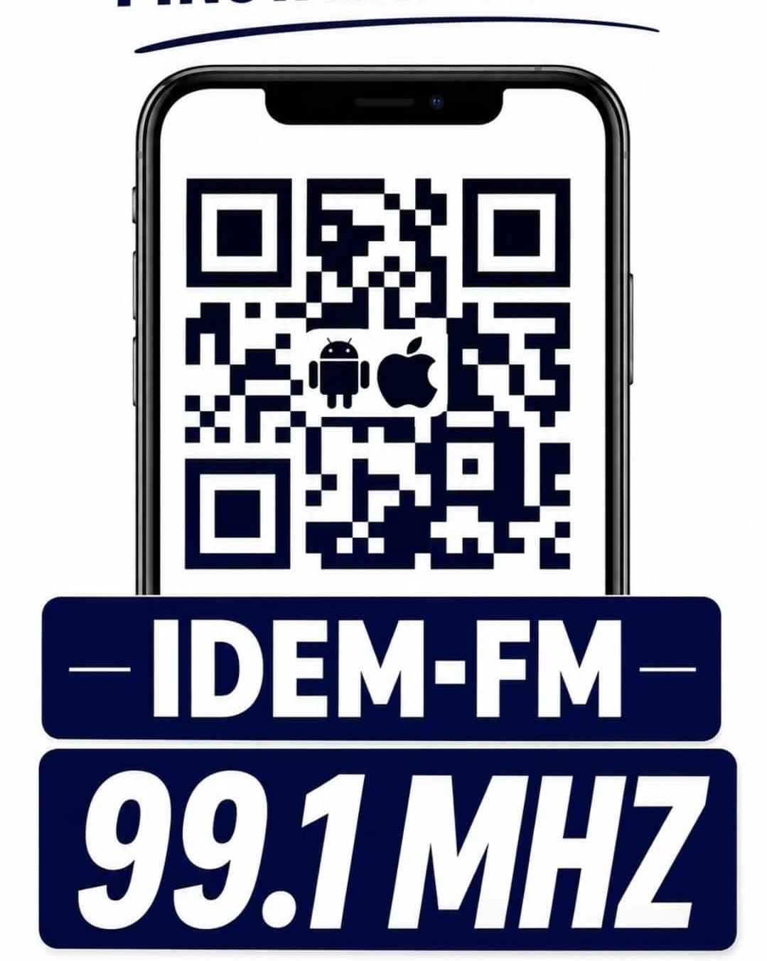 IDEM-FM App QR Code